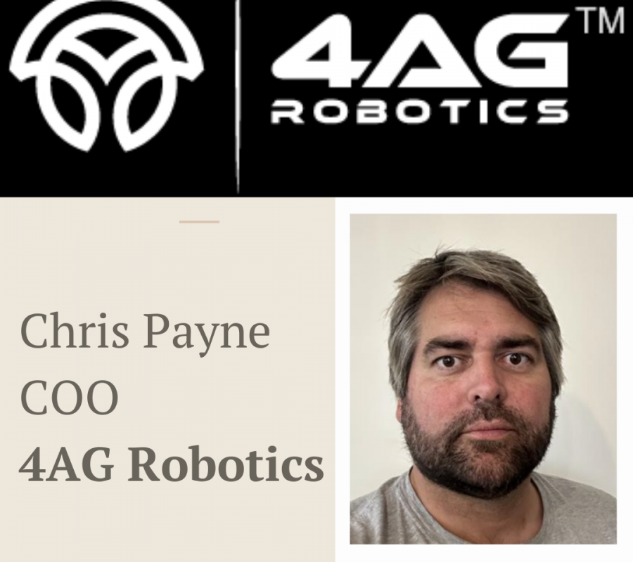 Chris Payne COO at 4AG Robotics